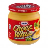 Queso cheez whiz fundido Dip para untar Kraft 425 gr